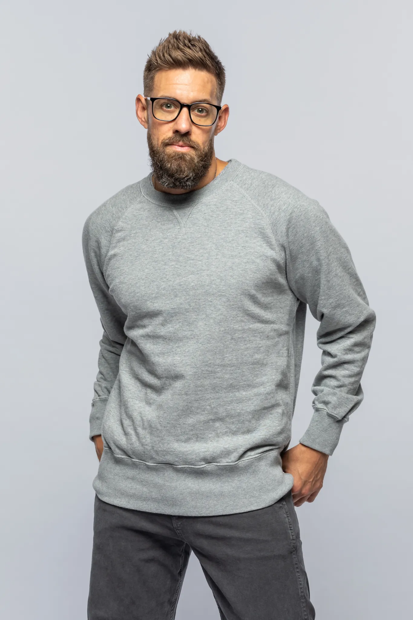 The Terry Crew - Athletic Grey Heather