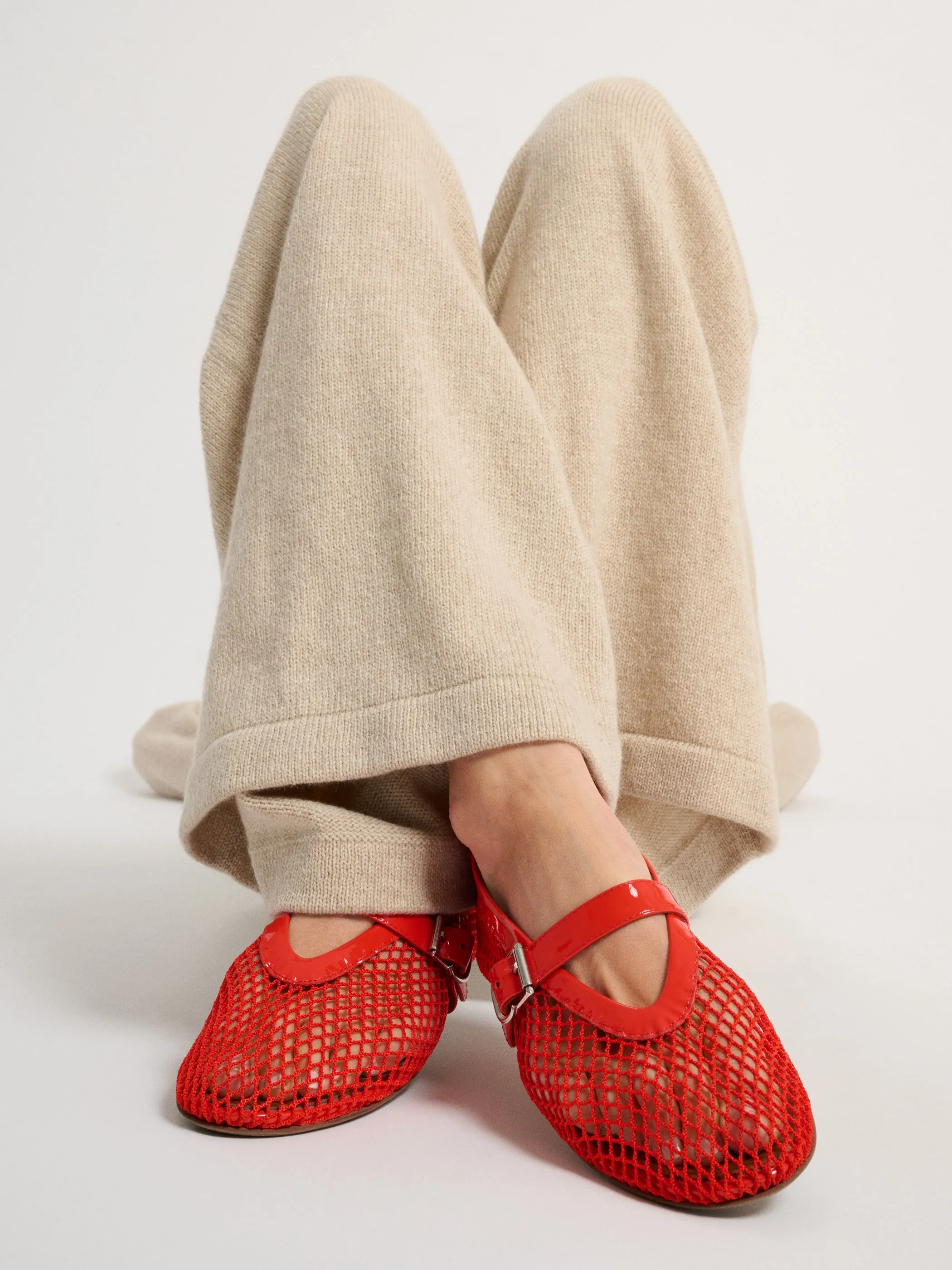 The Zephyra Flare Pants in Cashmere