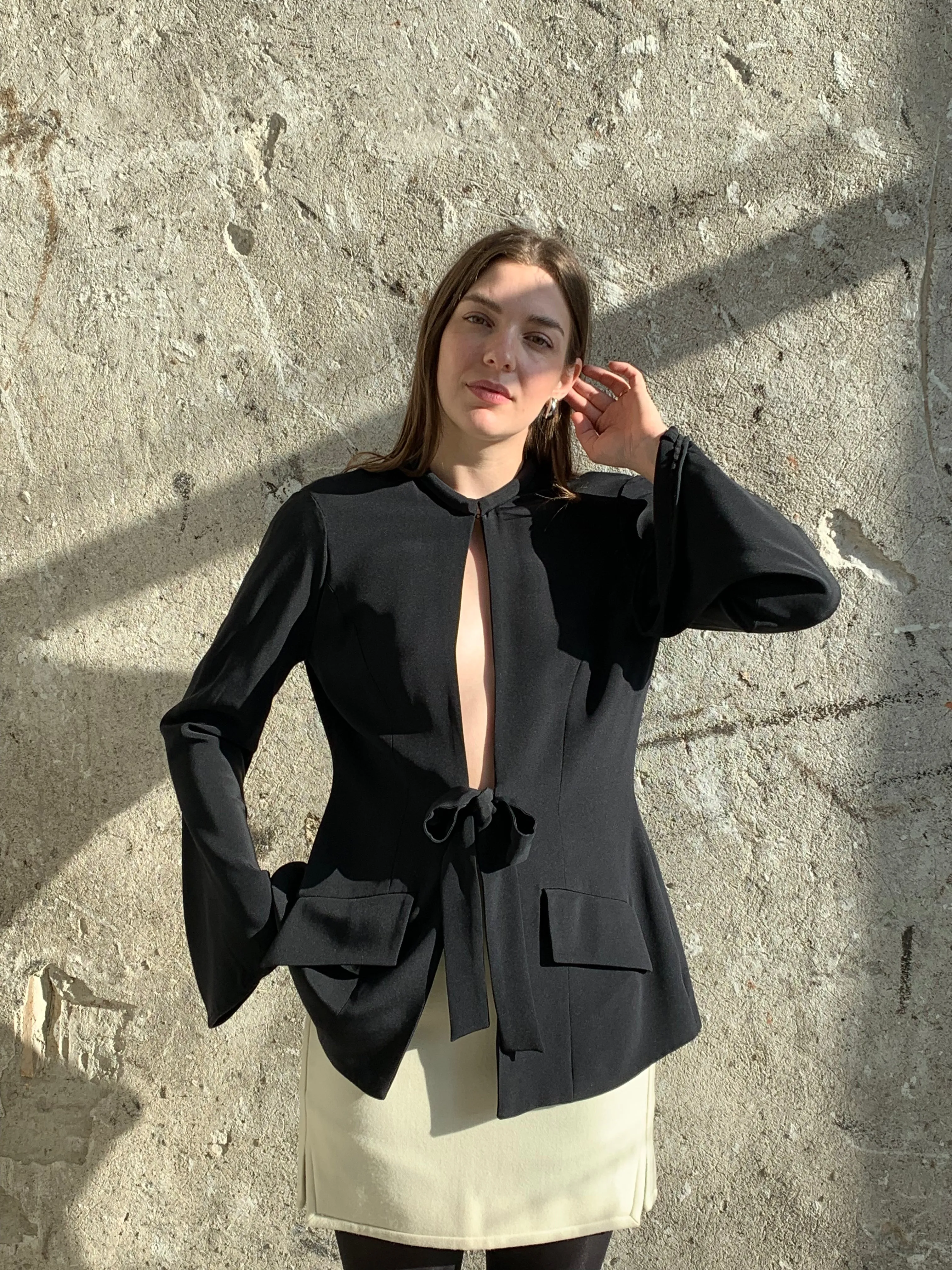 theyskens theatrical blazer