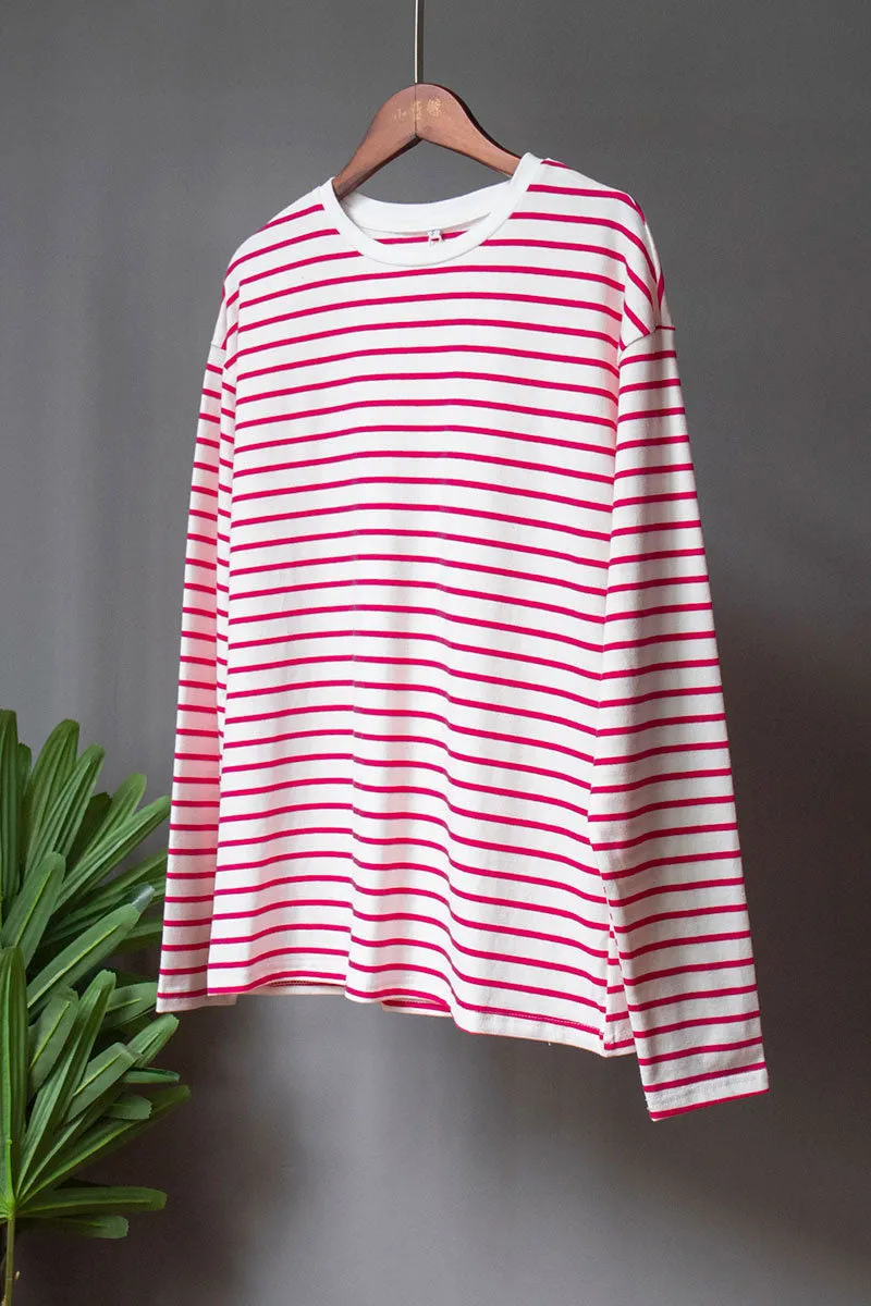 TJ626 Stripes Cotton Shirt