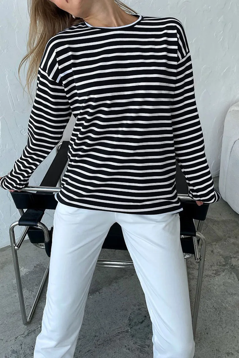 TJ626 Stripes Cotton Shirt
