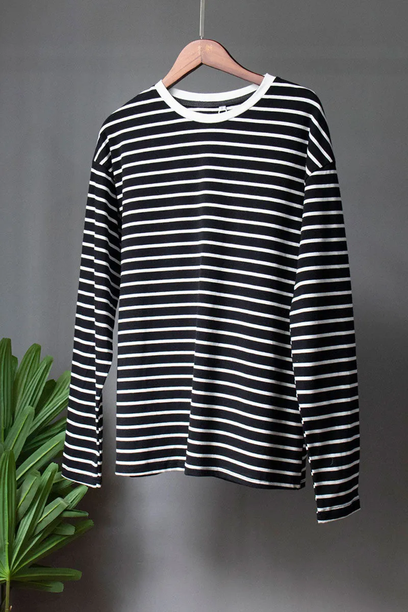 TJ626 Stripes Cotton Shirt