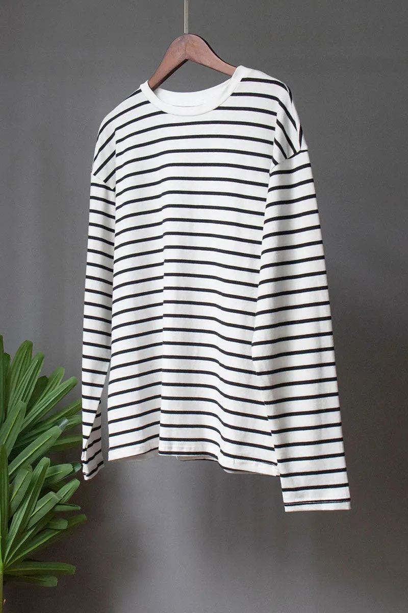 TJ626 Stripes Cotton Shirt