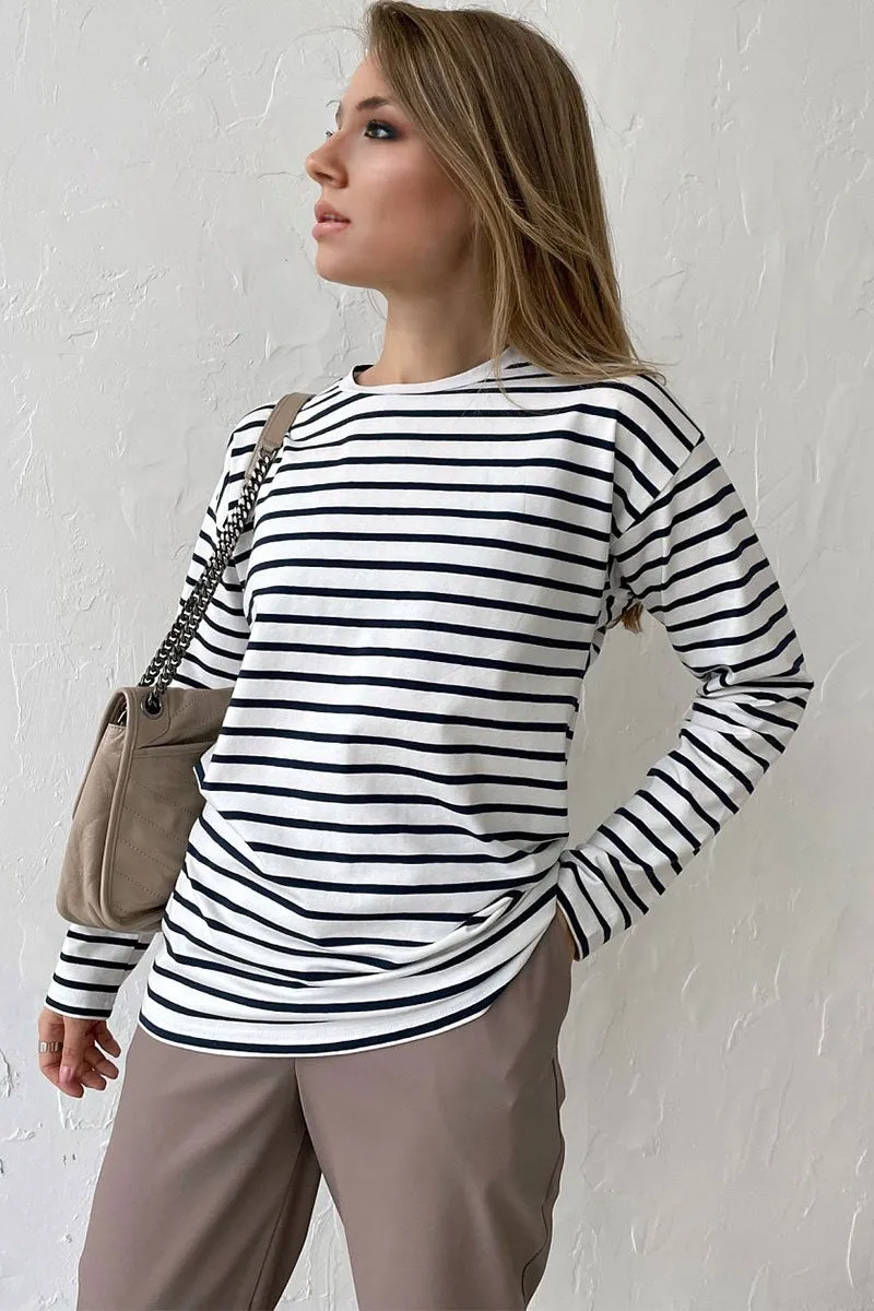 TJ626 Stripes Cotton Shirt