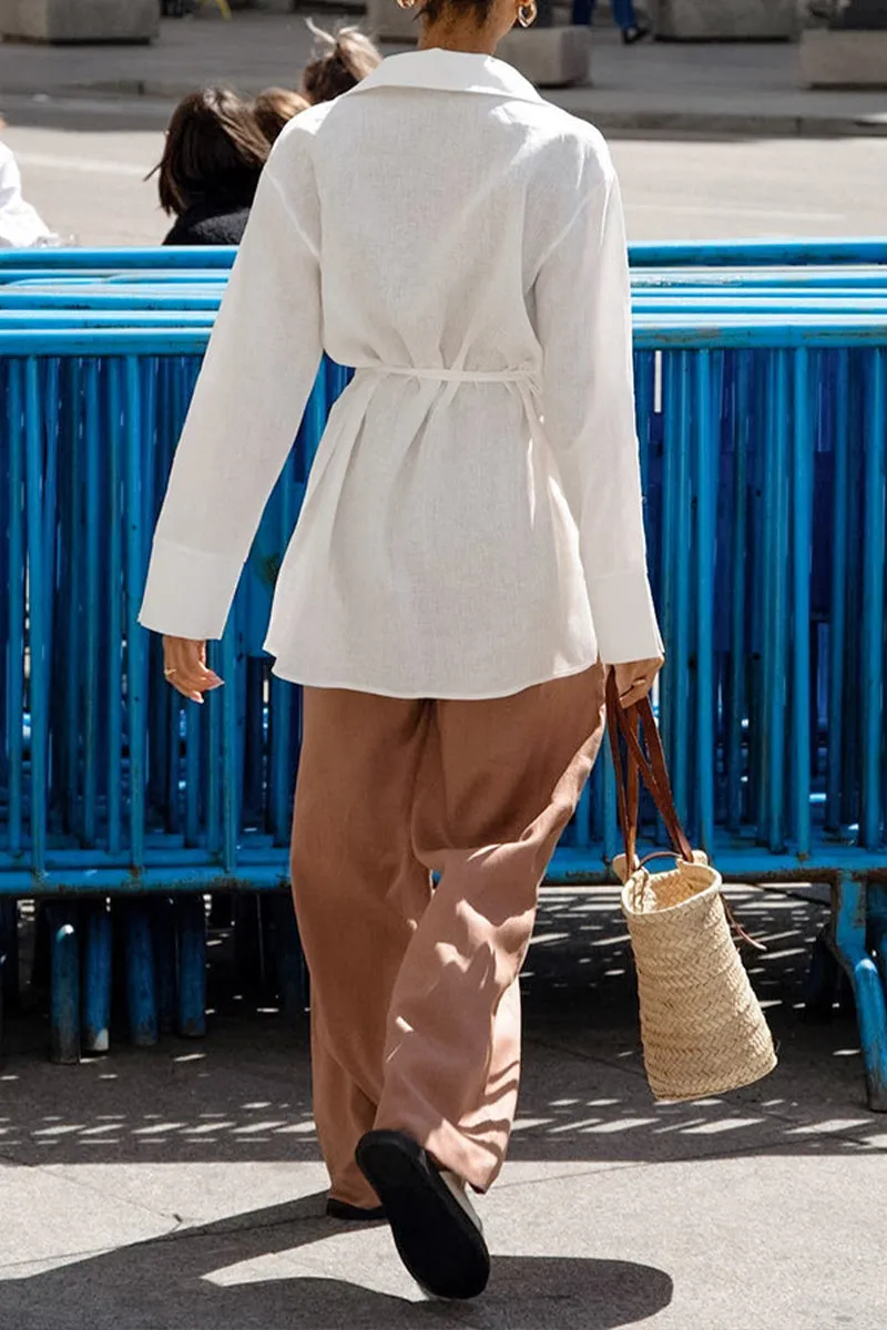 TK0537 Cotton Long Sleeve Shirt