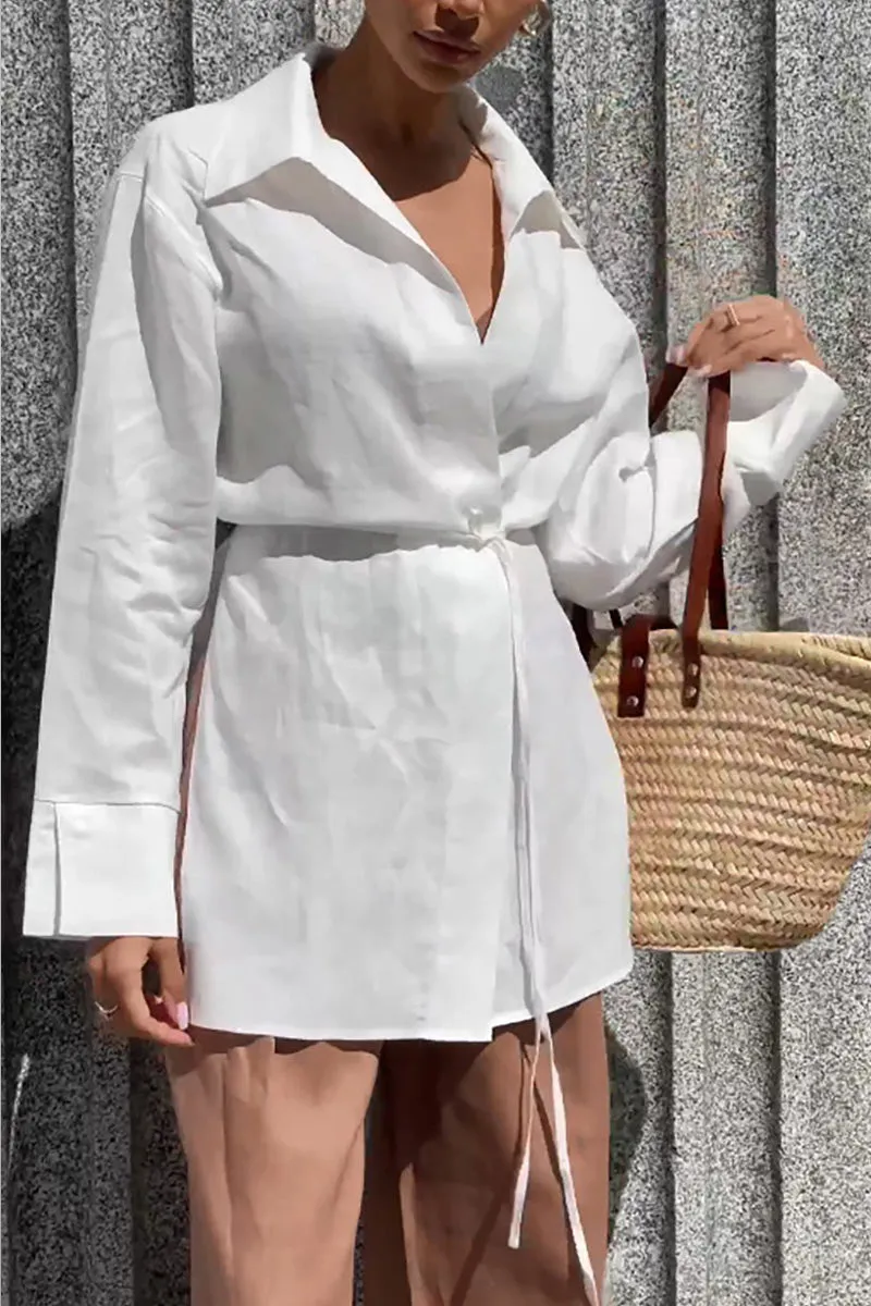 TK0537 Cotton Long Sleeve Shirt