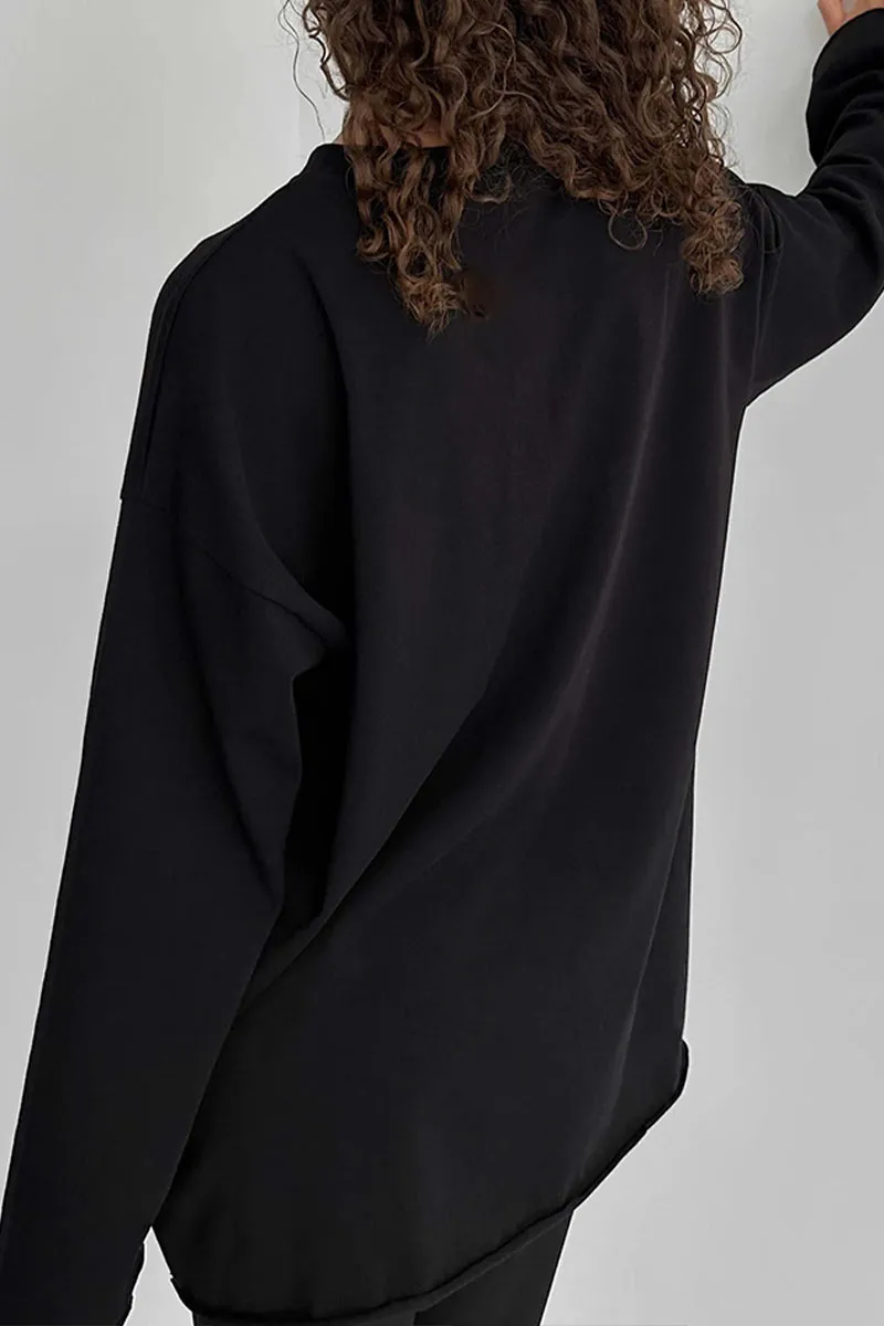 TL0239 Oversized Long Sleeve Shirt