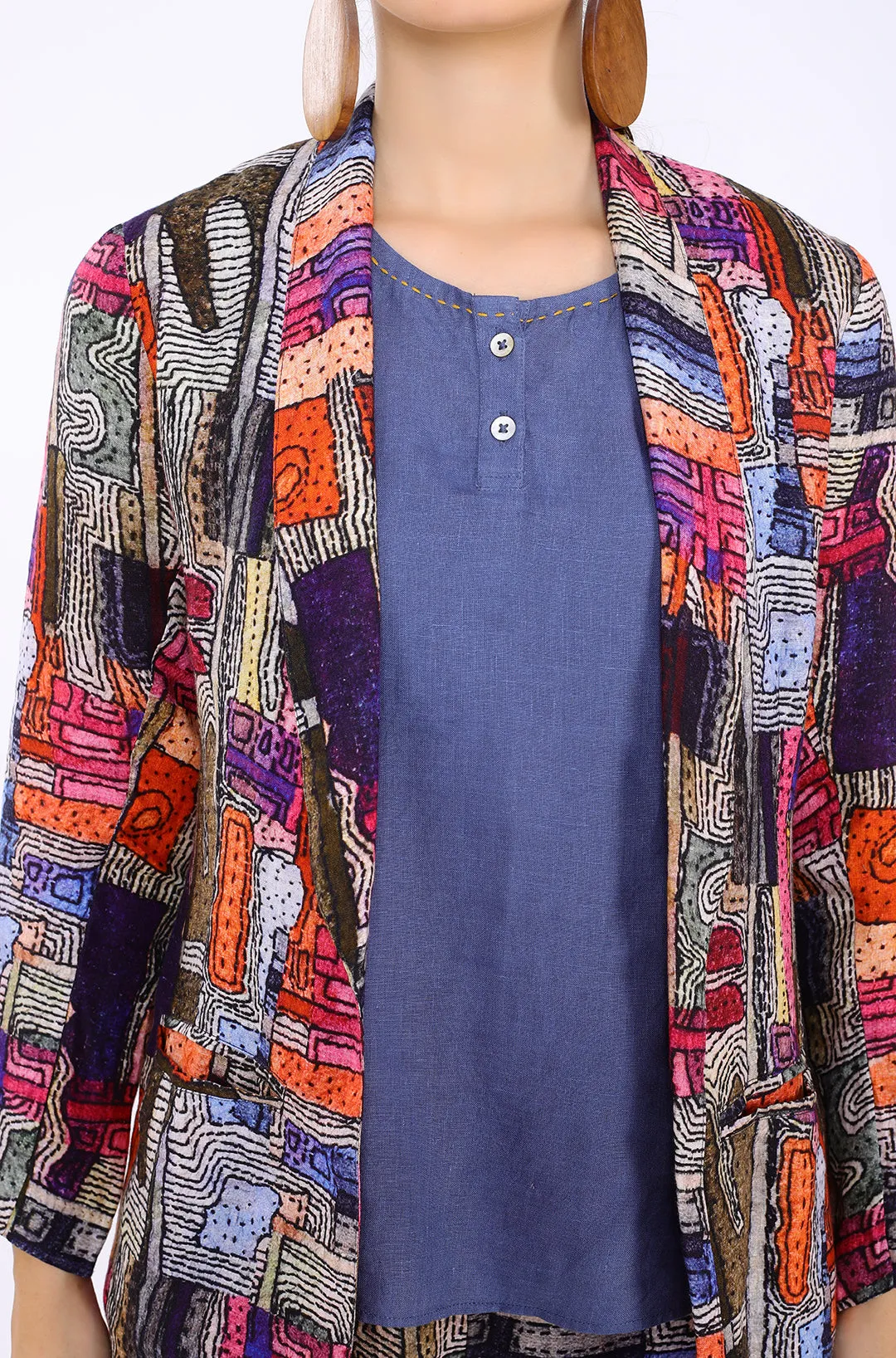 Tokyo Print Lounge Blazer