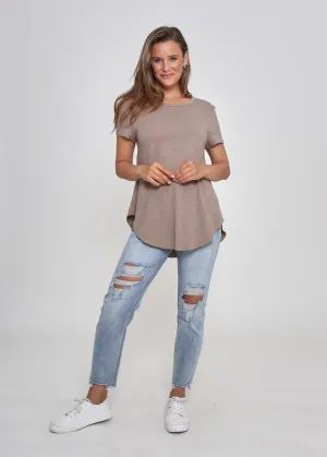 Tory Tee - Mocha