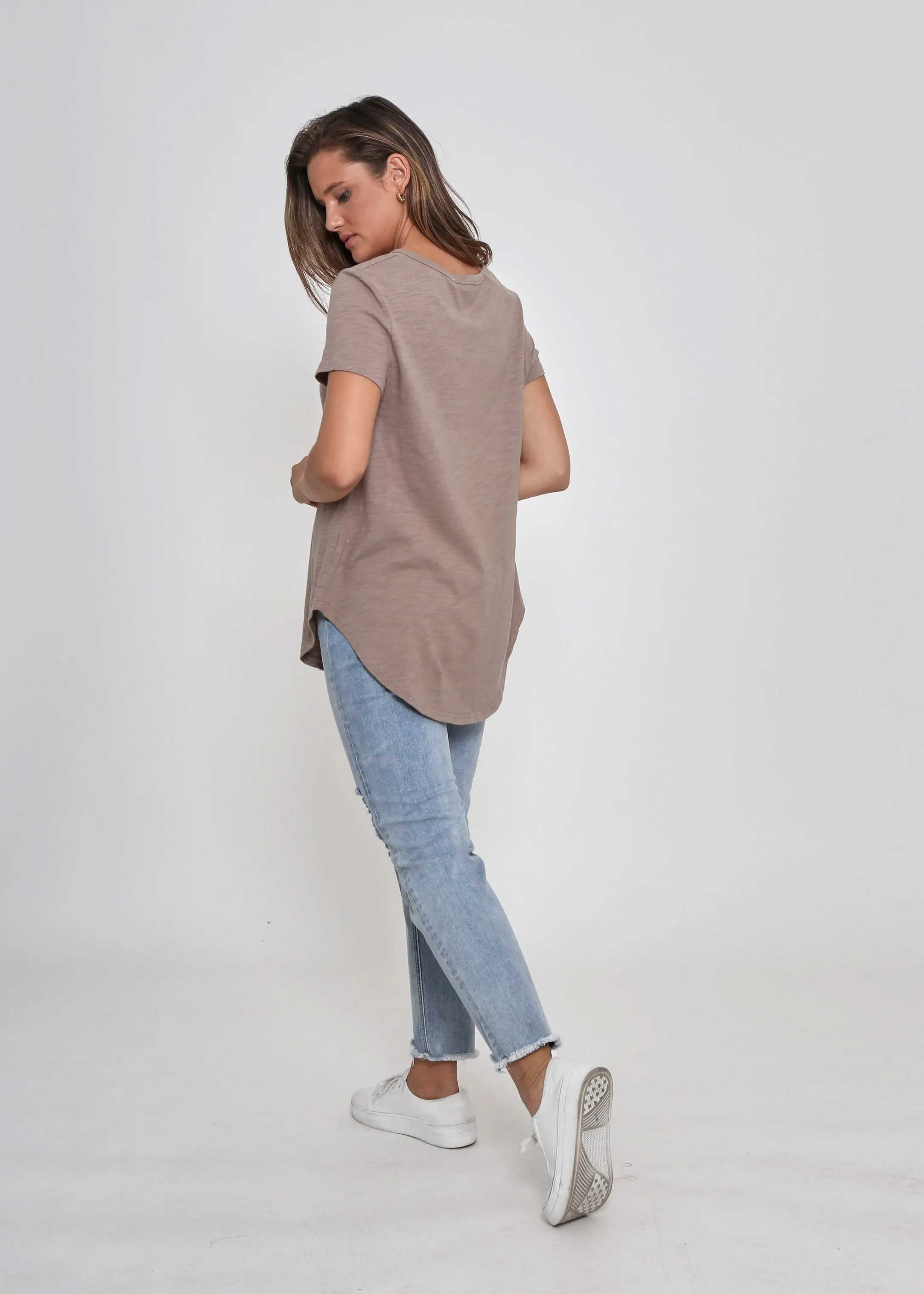 Tory Tee - Mocha