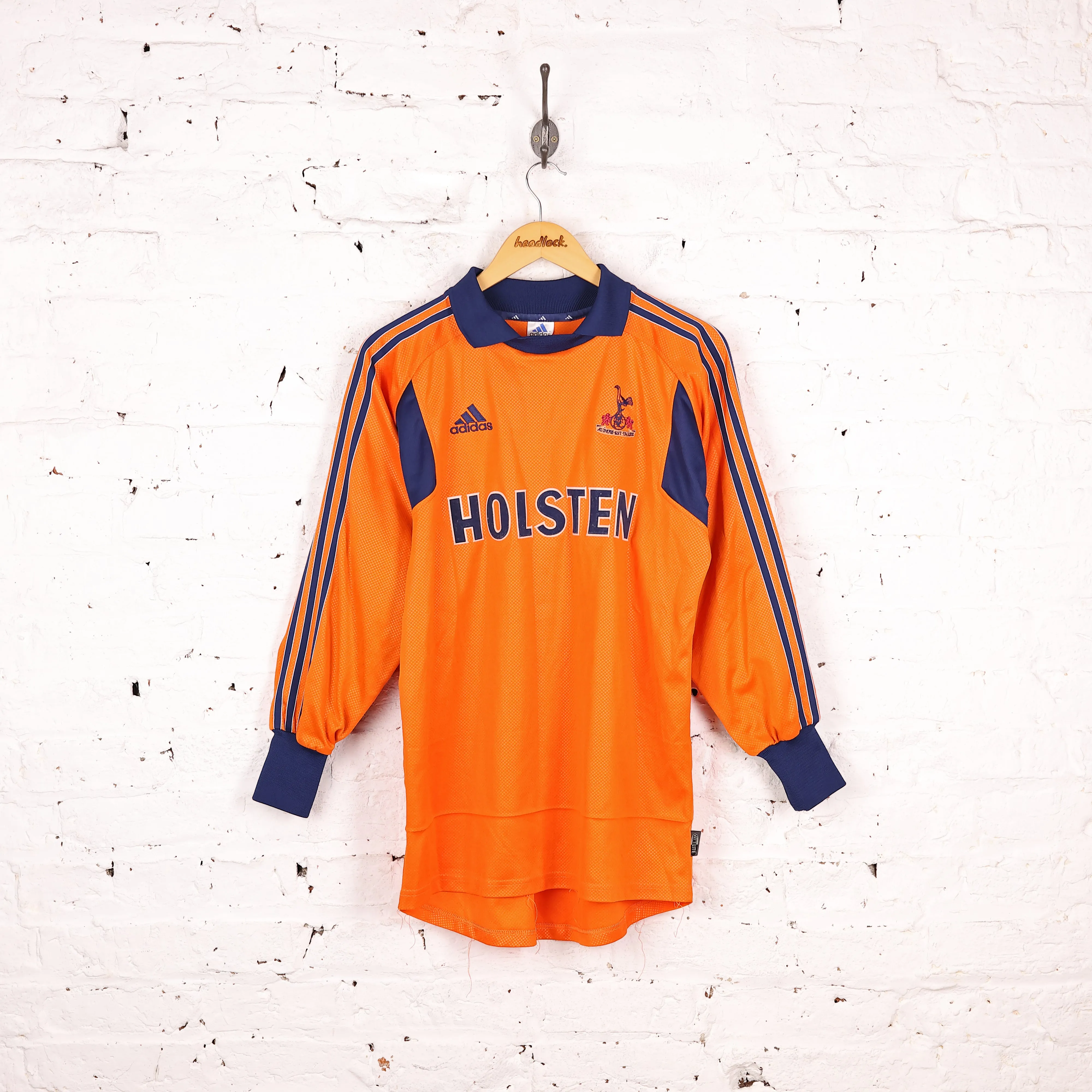 Tottenham Hotspur 2000 Adidas Goalkeeper Football Shirt - Orange - S