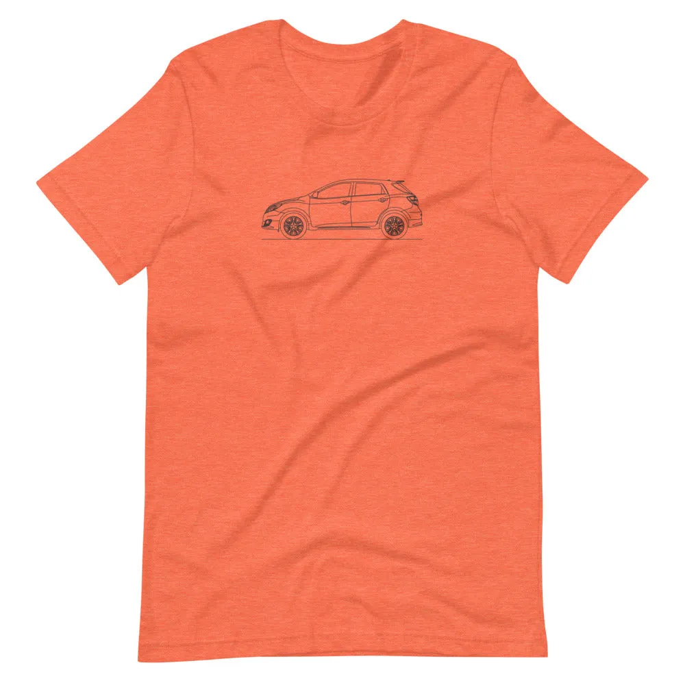 Toyota Matrix XRS E140 silhouette T-shirt