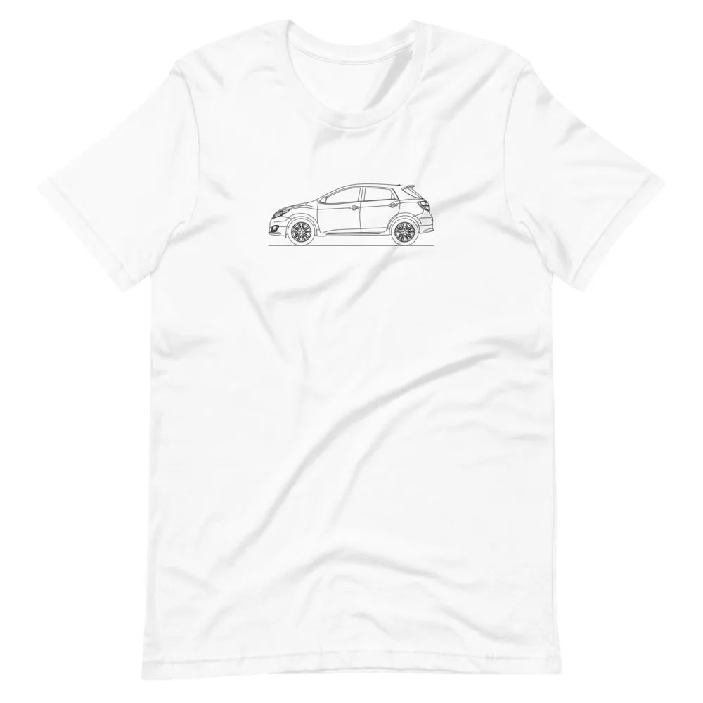 Toyota Matrix XRS E140 silhouette T-shirt