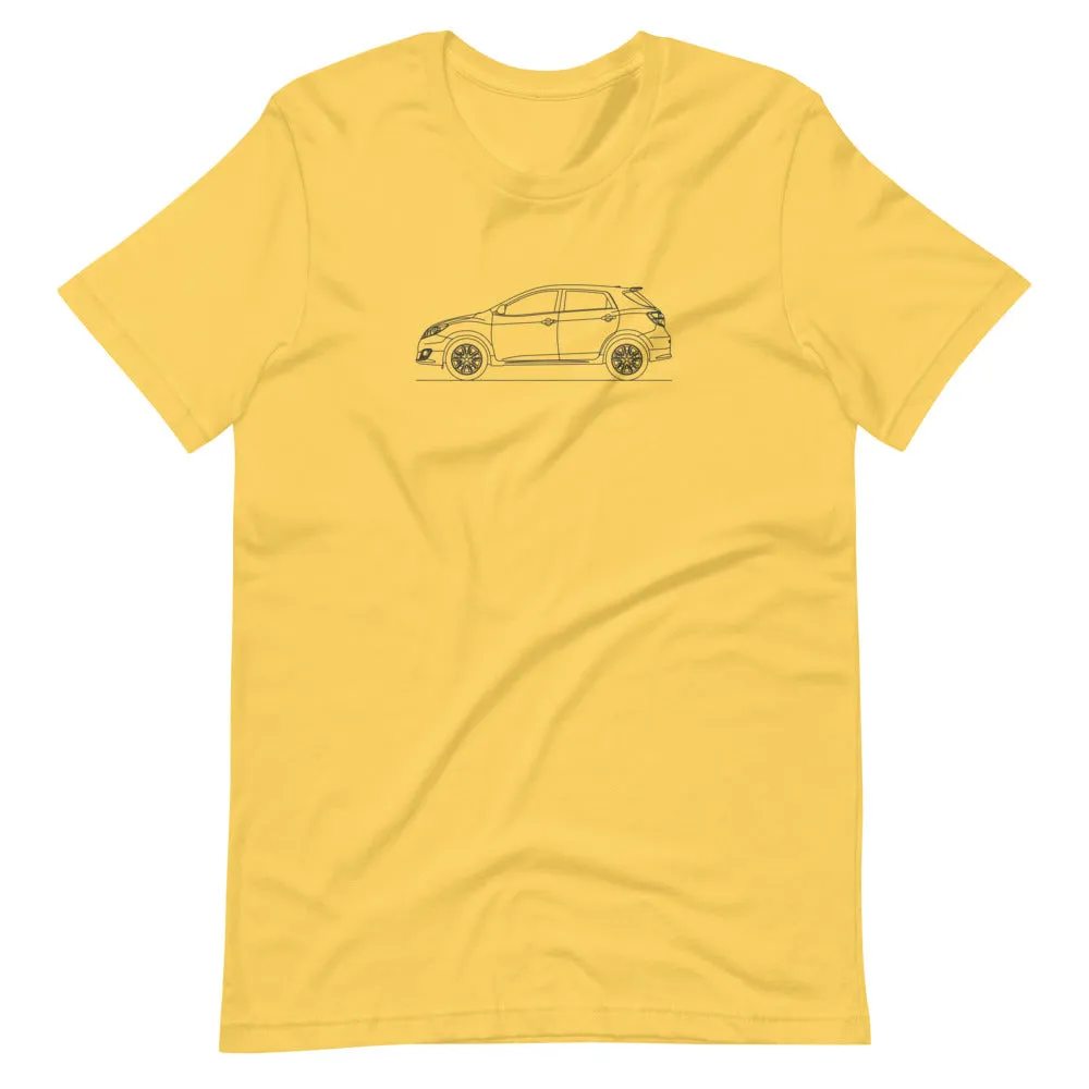 Toyota Matrix XRS E140 silhouette T-shirt