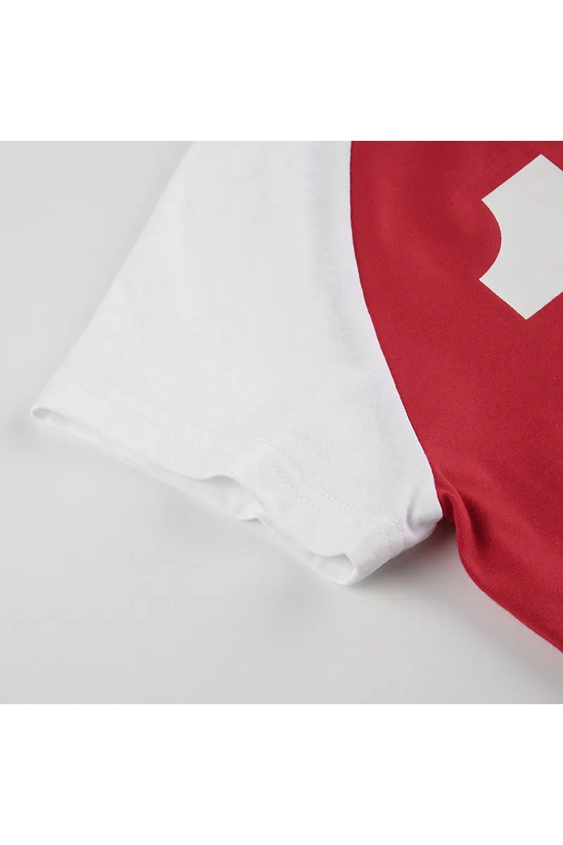 TQ3303 Raglan Fitted Tee