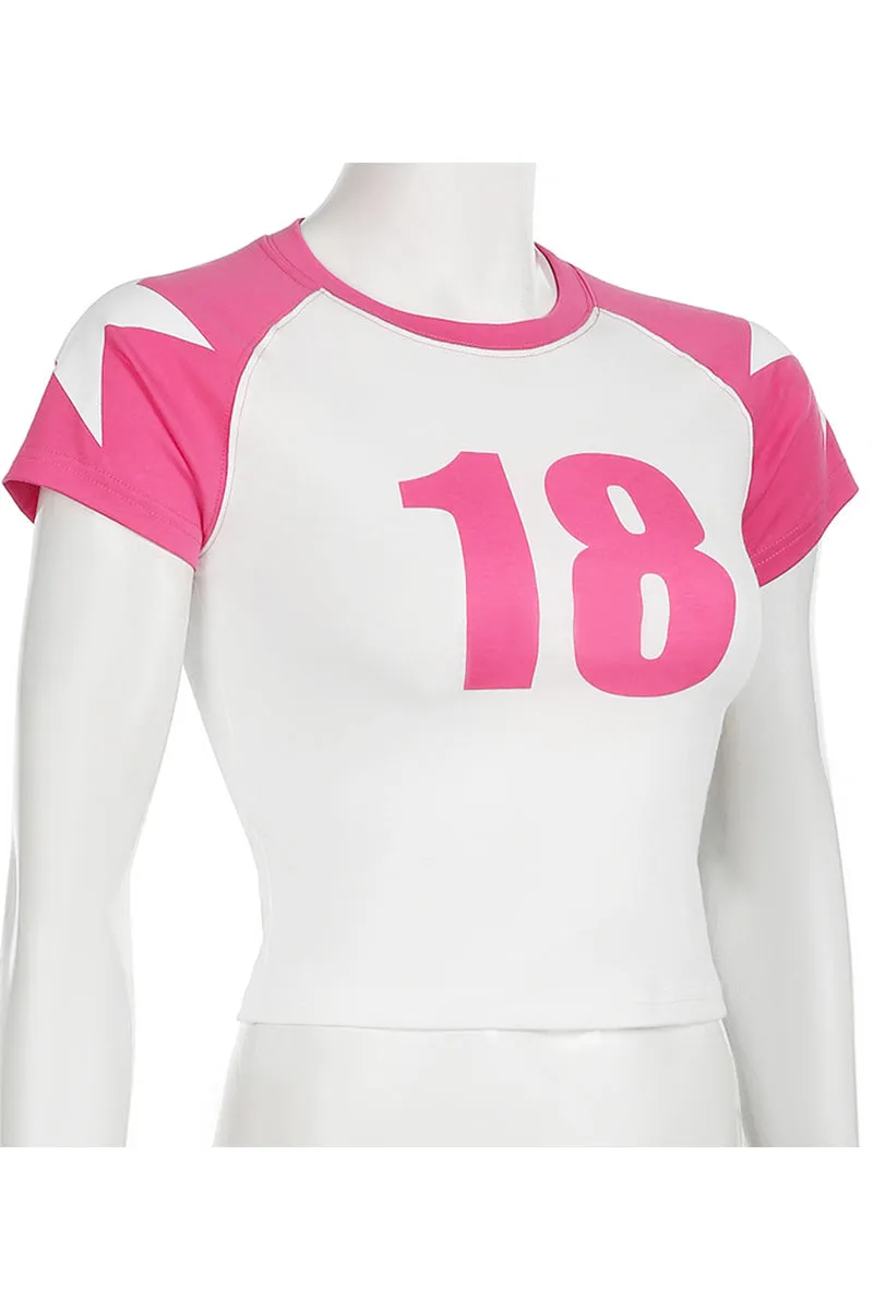 TQ3303 Raglan Fitted Tee