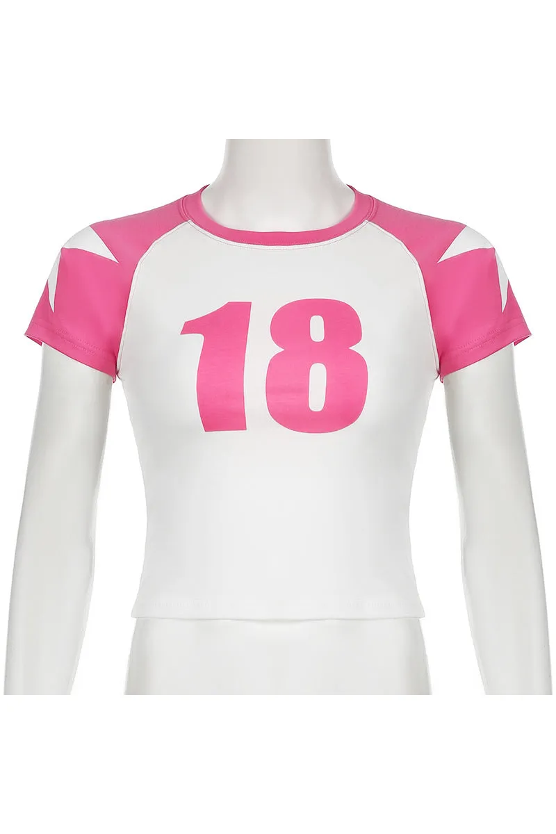 TQ3303 Raglan Fitted Tee