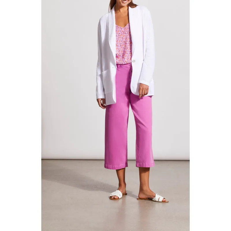 Tribal Unlined Shawl Collar Blazer