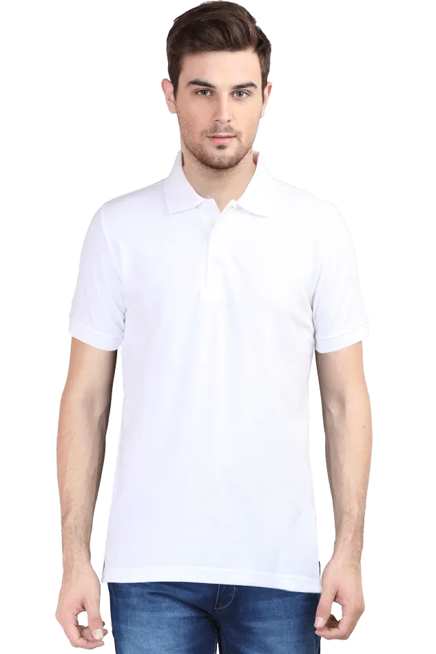 Unisex Cotton Polo Neck  T-Shirt - Unit 2