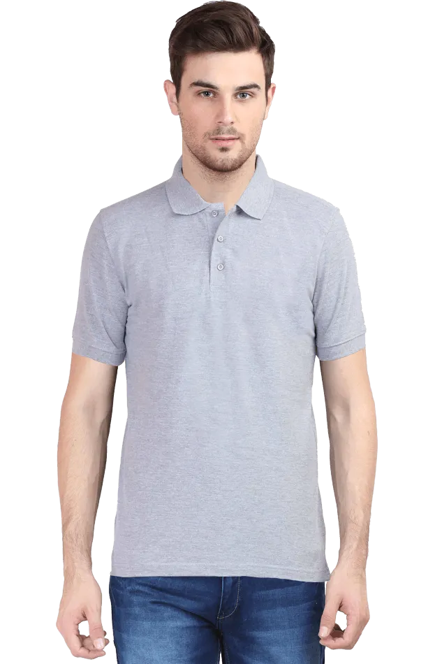 Unisex Cotton Polo Neck  T-Shirt - Unit 2