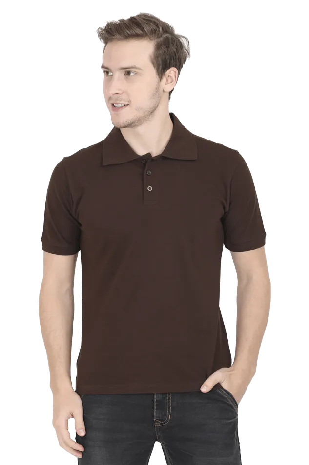 Unisex Cotton Polo Neck  T-Shirt - Unit 2