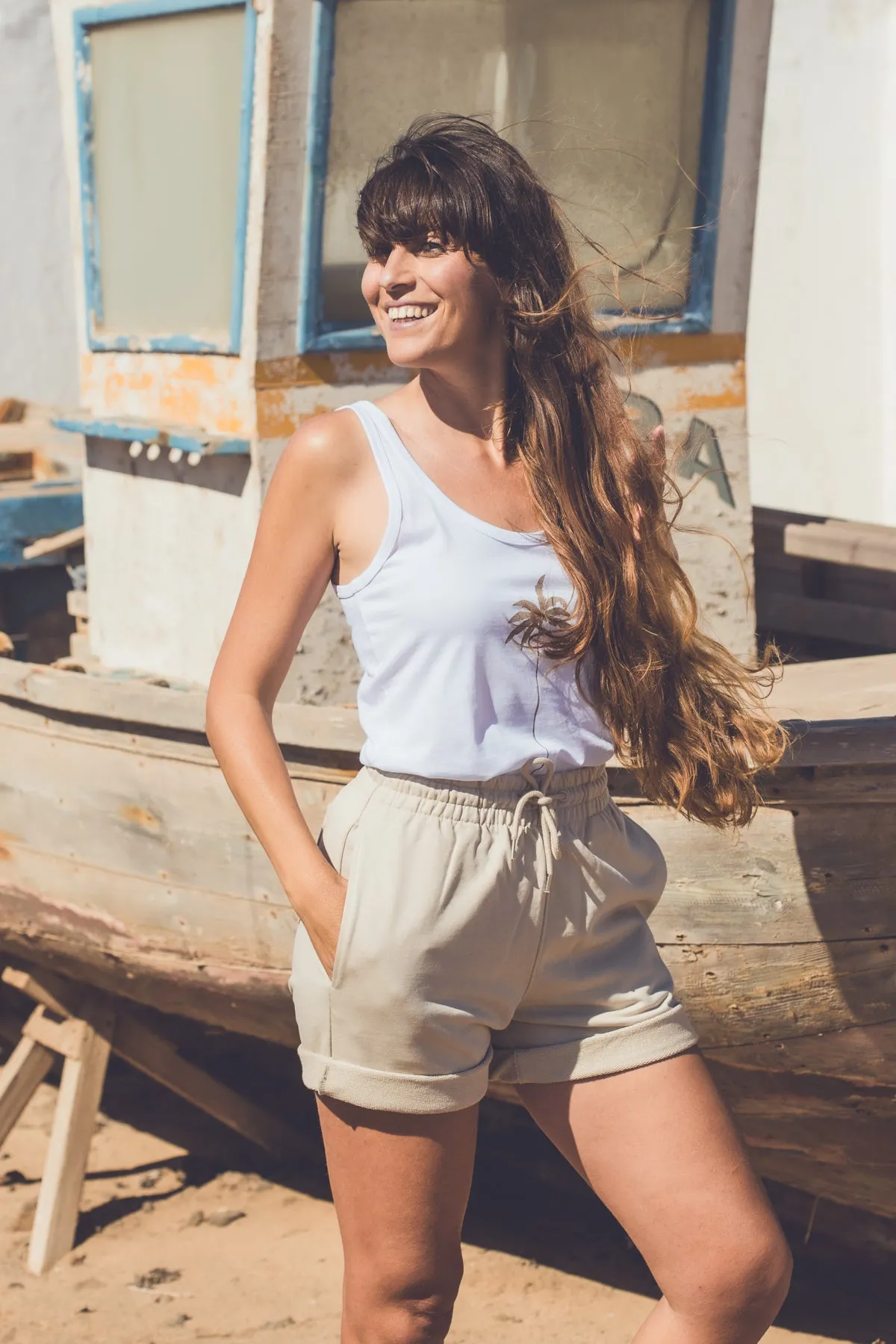 UNISEX ORGANIC SWEATSHORTS