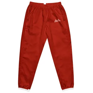 Unisex track pants Christmas Red (Plaid)