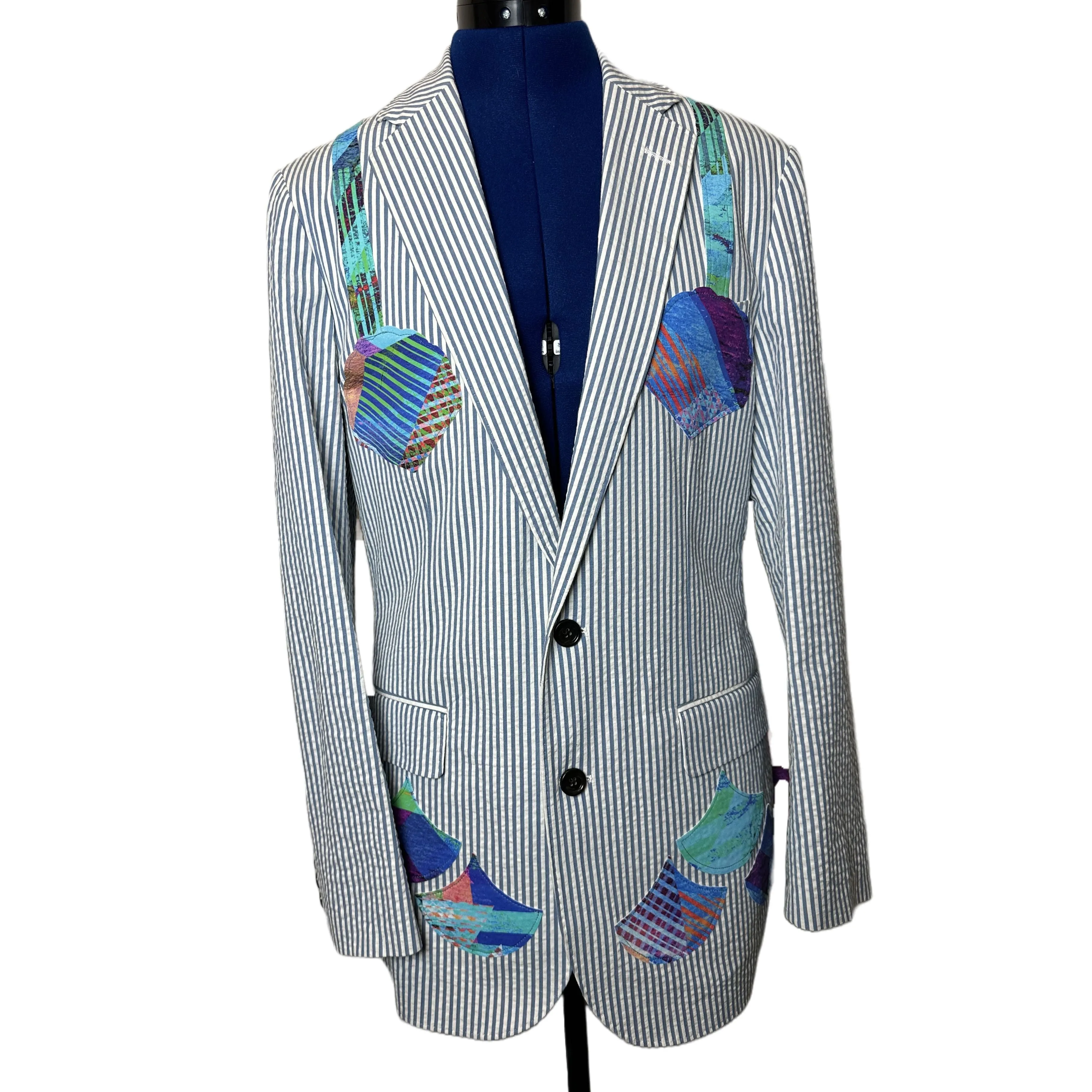 Upcycled J Crew Mermaid Blazer Upcycle