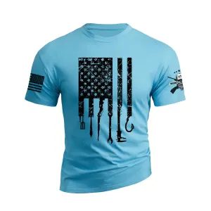 USA FLAG GRAPHIC TEE