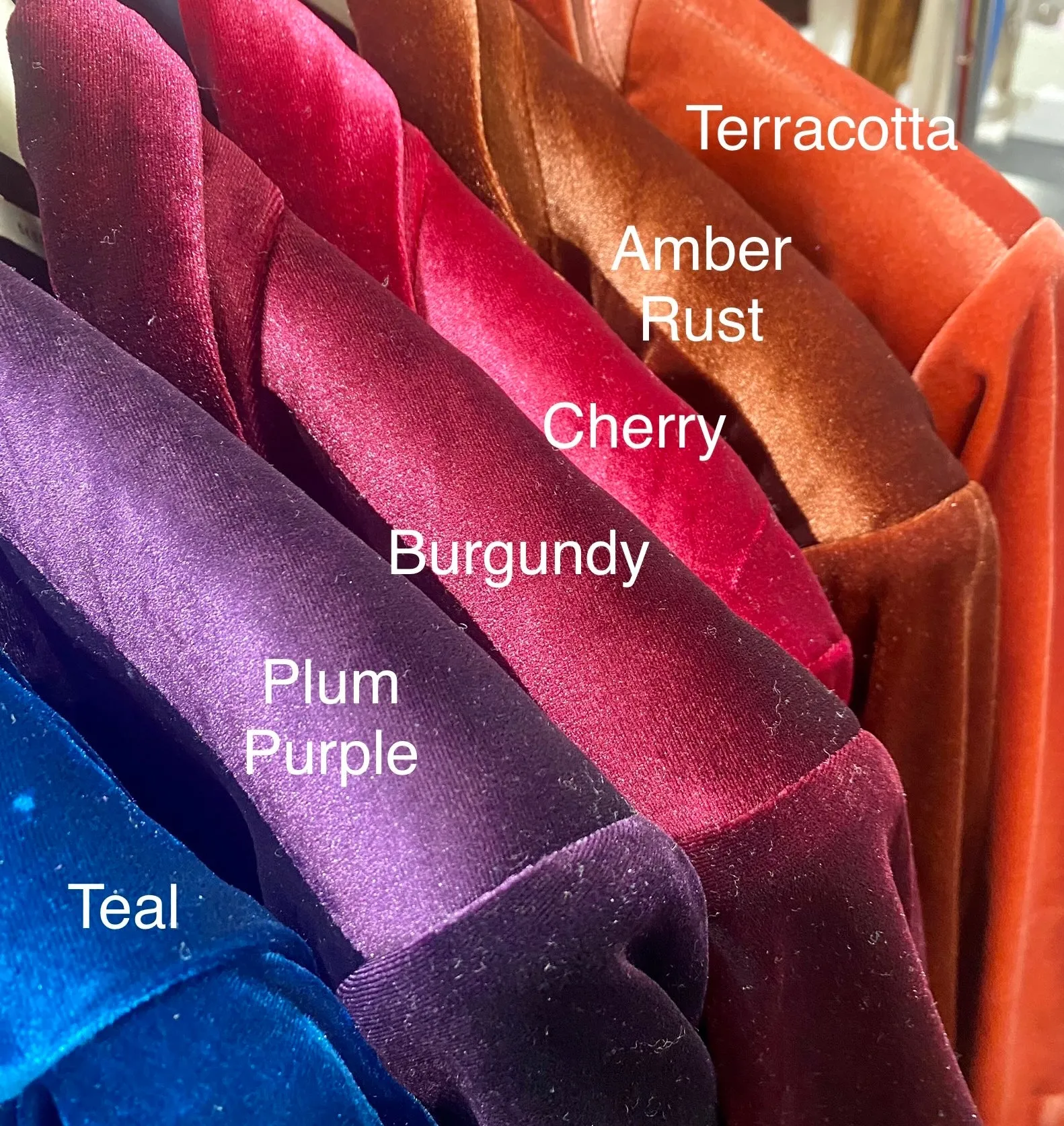 Velvet Button Detail Blazer with Bunched Sleeves