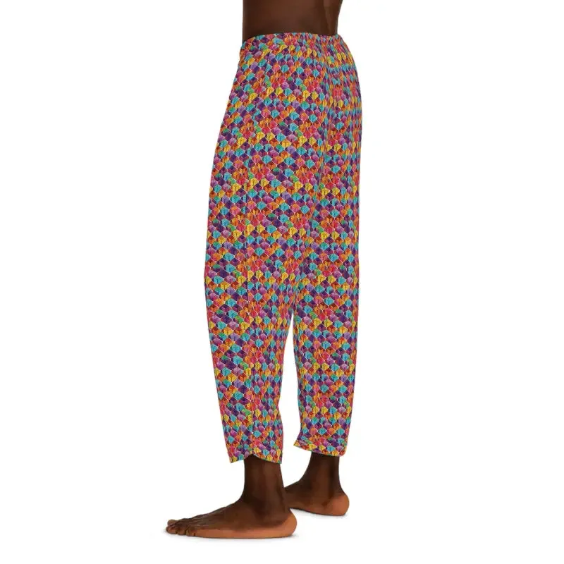 Vibrant Colorful Checkered Pajama Pants Bliss