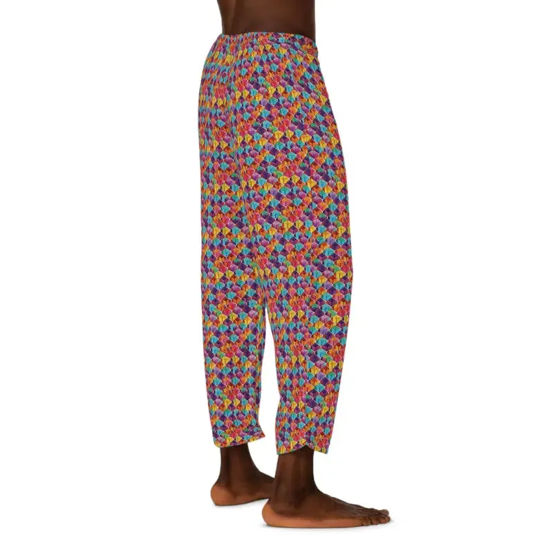 Vibrant Colorful Checkered Pajama Pants Bliss