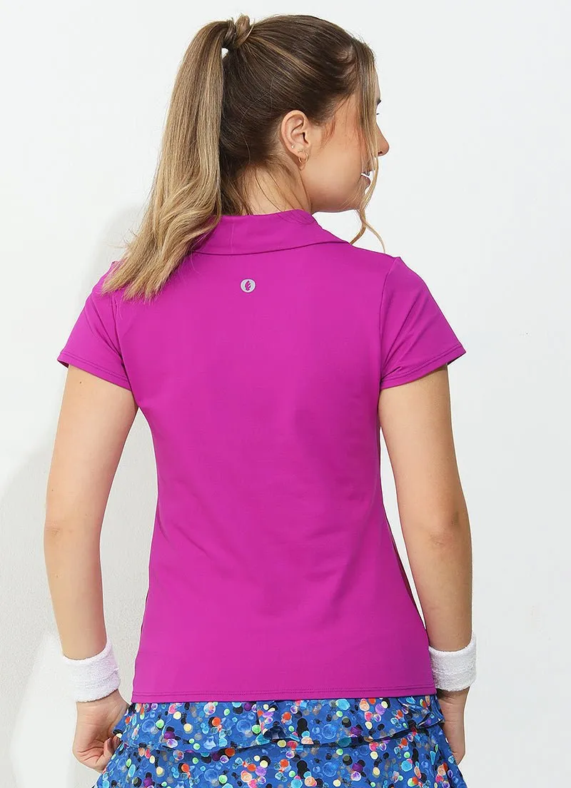 Vie Polo (Magenta) UPF 50 