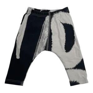 Vimma baggy pants, black & cream | 60cm