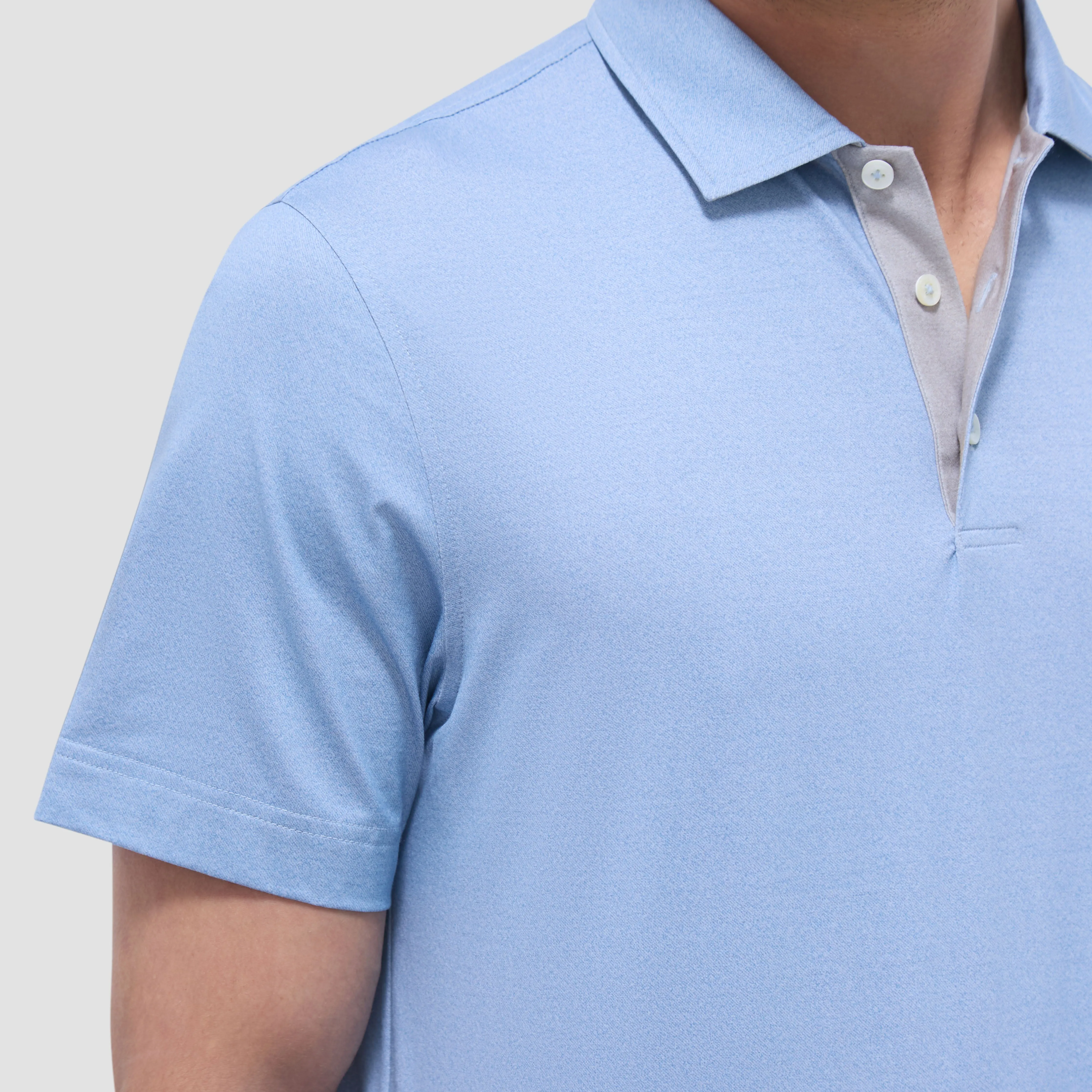 Vincent Double-Sided Solid OoohCotton Polo Shirt