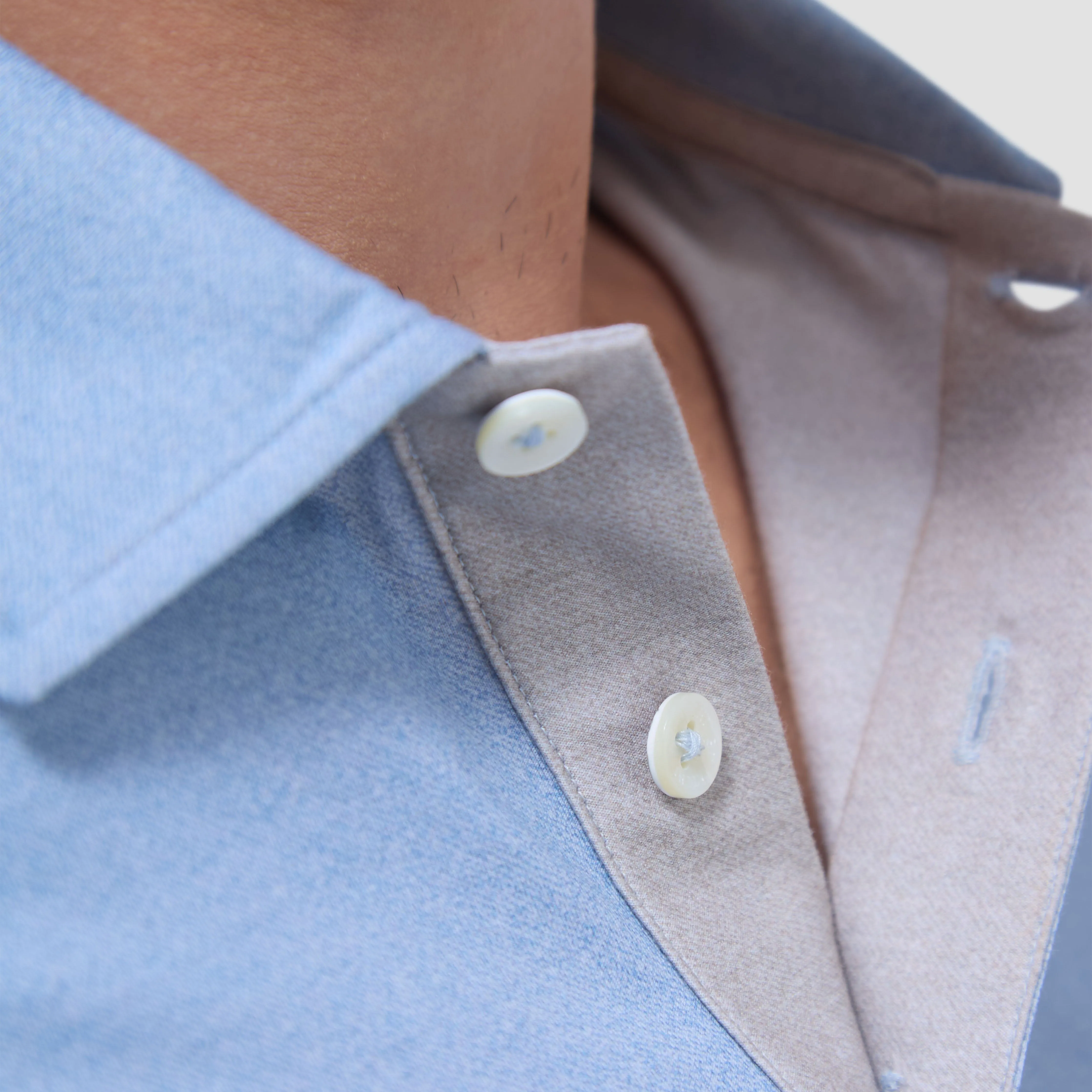Vincent Double-Sided Solid OoohCotton Polo Shirt