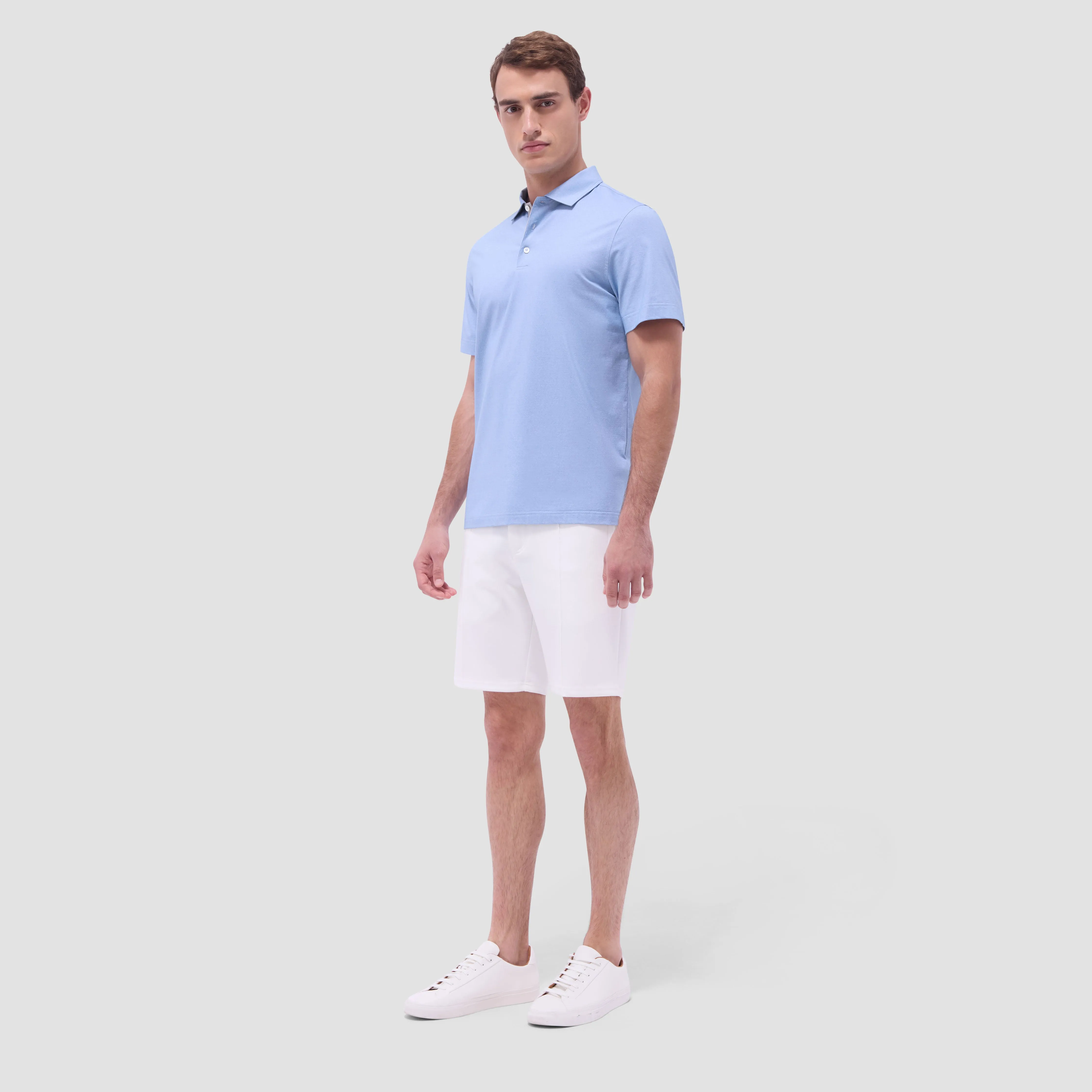 Vincent Double-Sided Solid OoohCotton Polo Shirt