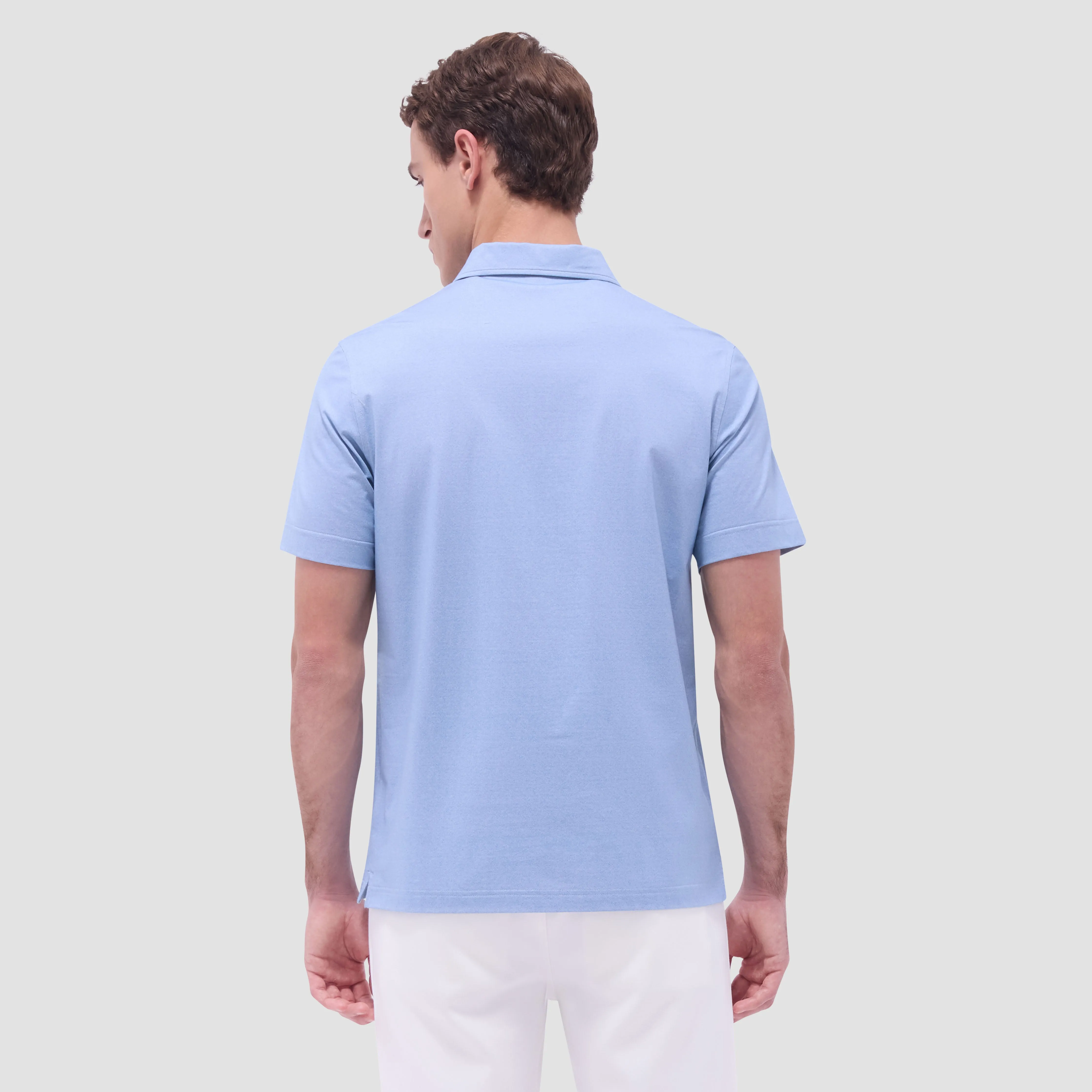 Vincent Double-Sided Solid OoohCotton Polo Shirt