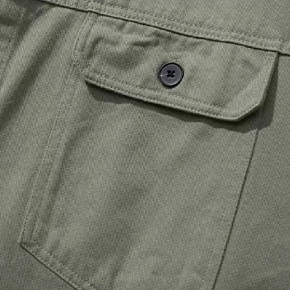 Vintage Loose Solid Color Shirt