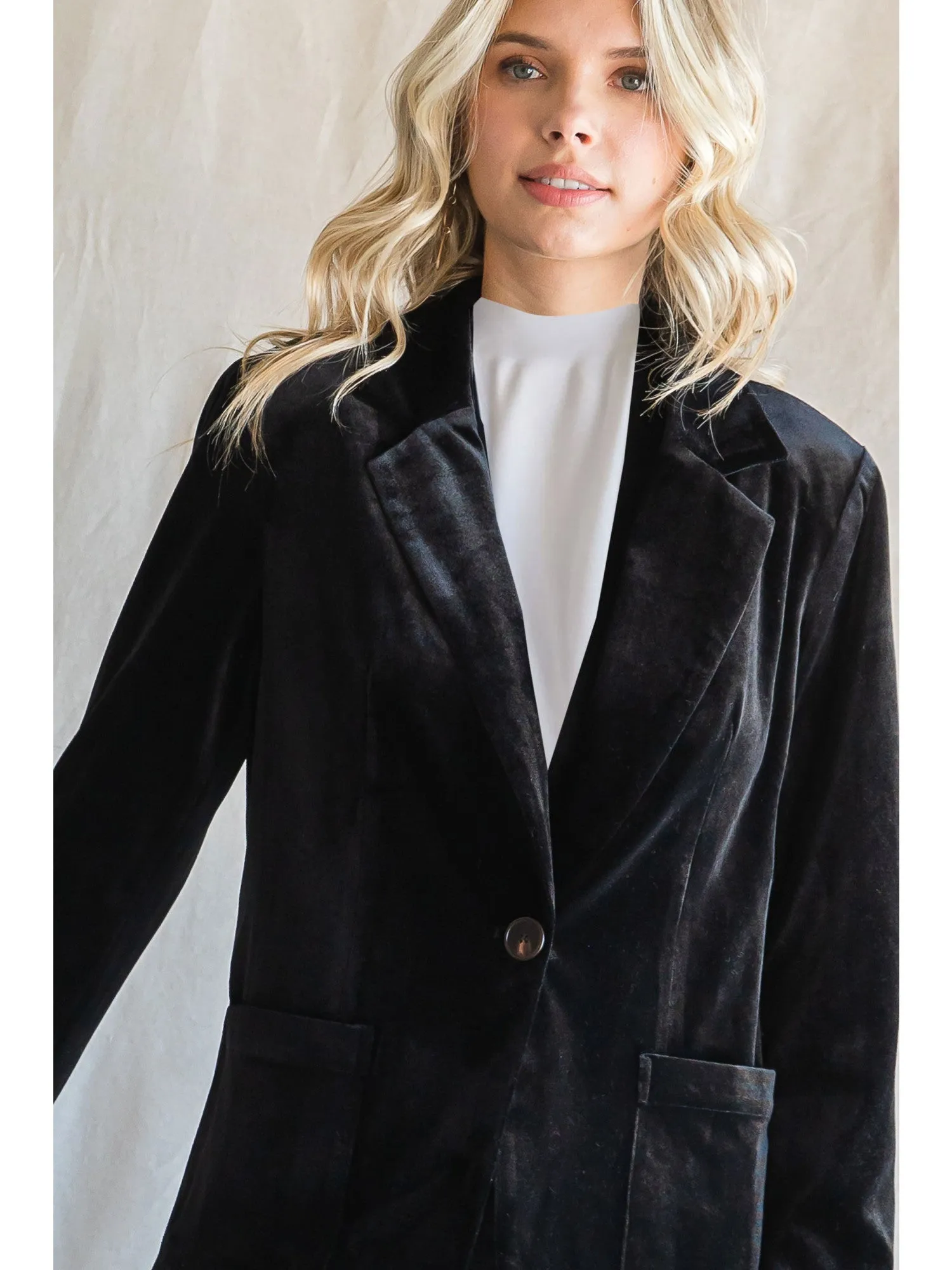 Vivian Velvet Blazer