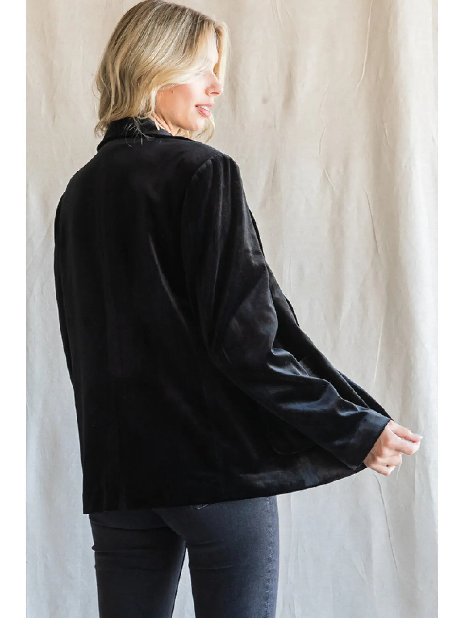 Vivian Velvet Blazer