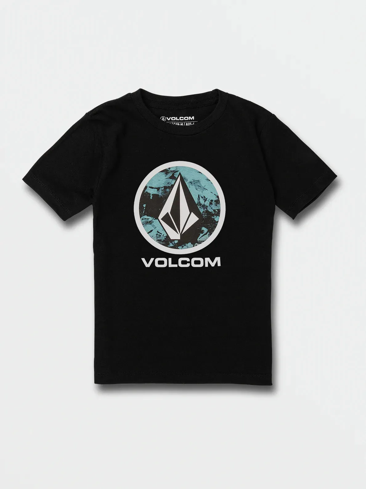 Volcom Big Boys Crisp Stone Graphic Short Sleeve Tee