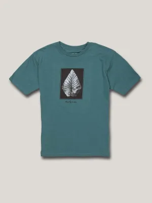 VOLCOM BIG BOYS FROND GRAPHIC SHORT SLEEVE TEE - HYDRO BLUE