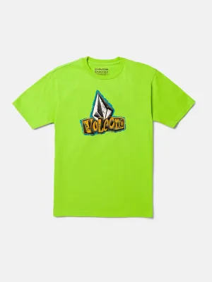 Volcom Big Boys Sticker Stone Short Sleeve Shirt