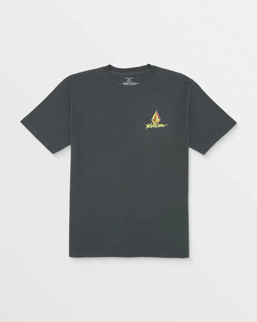 Volcom Frothy Postcard SS Tee - Stealth