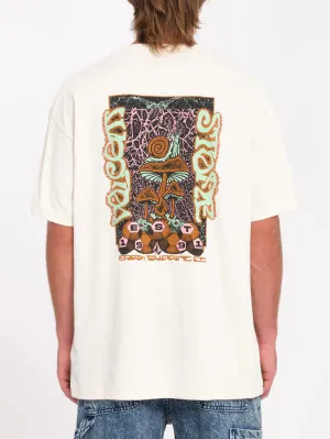 Volcom Mindoor Loose SS Tee - Dirty White