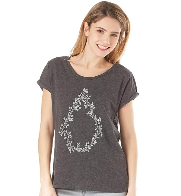 Volcom Womens Radical Daze Short Sleeved T Shirt