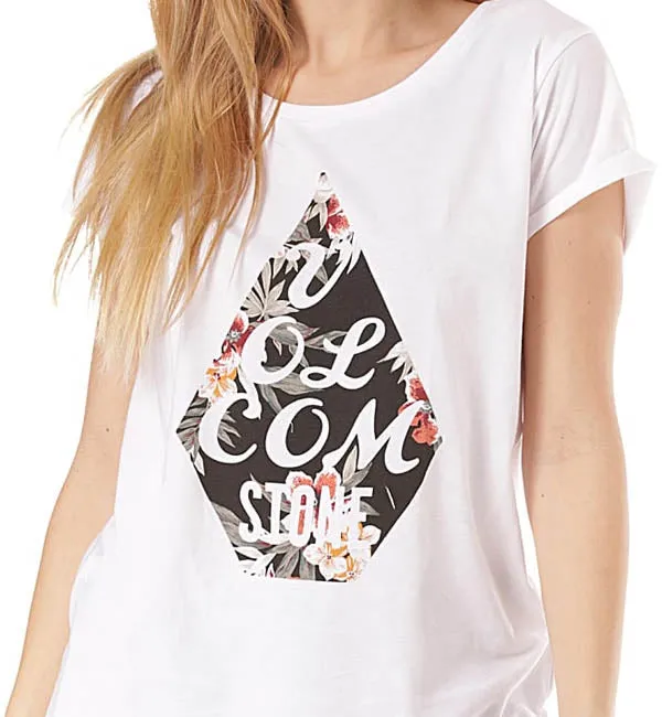 Volcom Womens Radical Daze Short Sleeved T Shirt