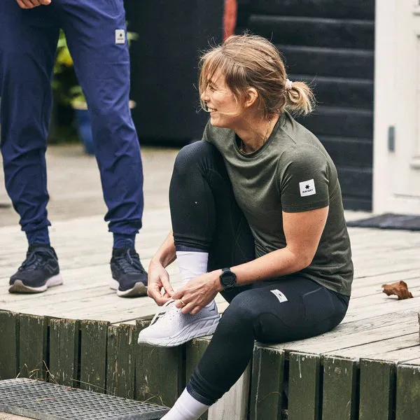 W Clean Pace T-shirt | Green