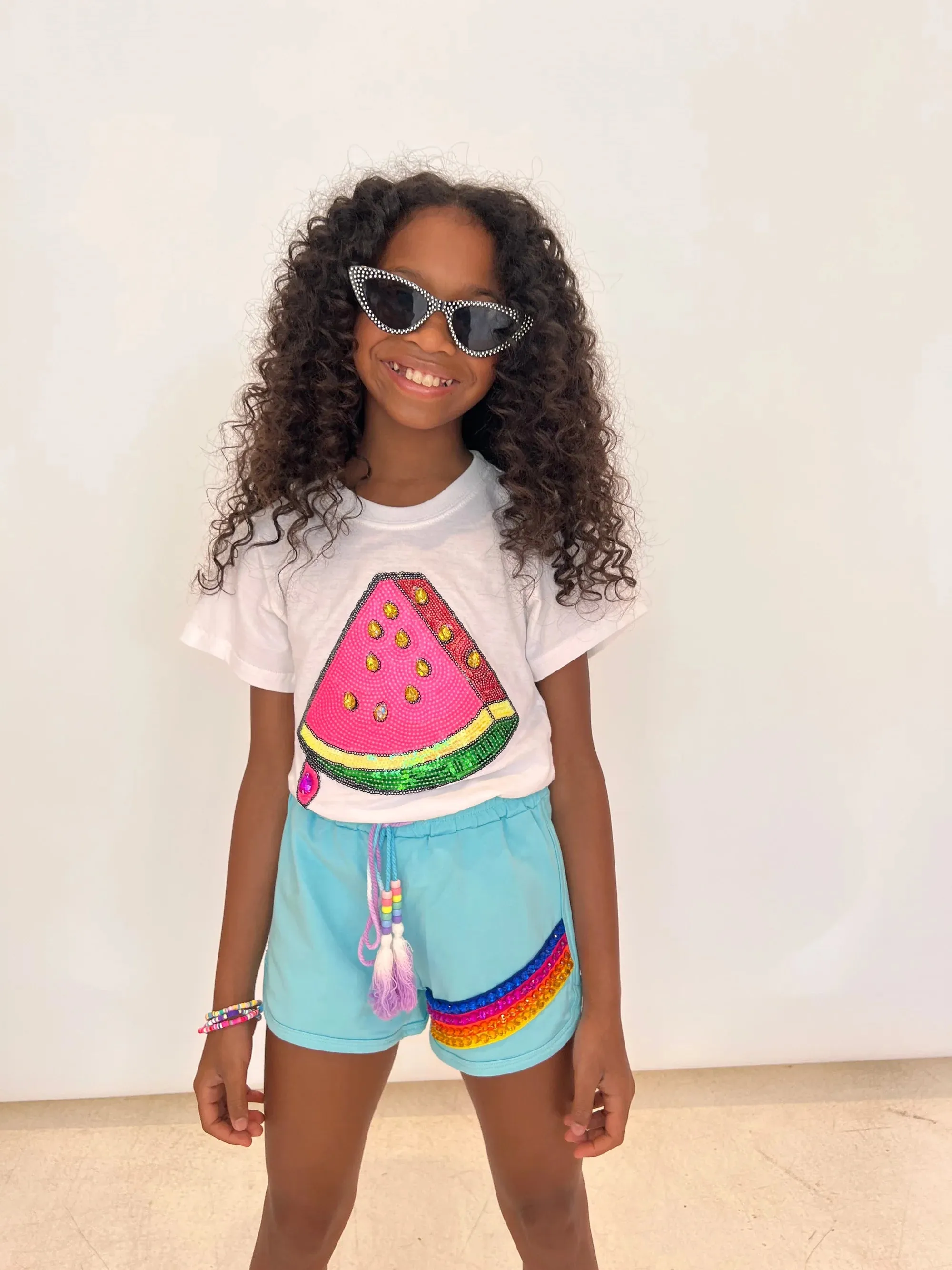 Watermelon Sequin Tee.